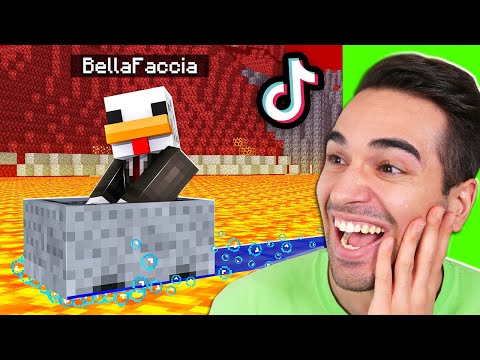 PROVO I NUOVI TIKTOK DI MINECRAFT