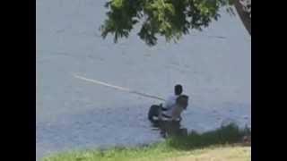 Fishing in Fort Worth's Fosdick Lake