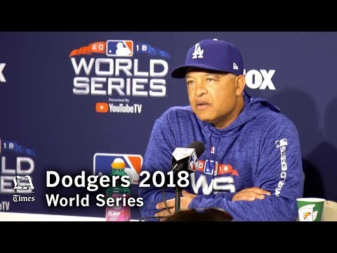 World Series 2018 Dave Roberts on this being the first World Series managed by minority managers