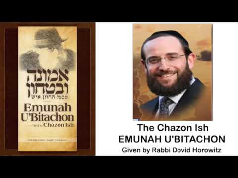 Bitachon Is Living Emunah