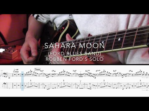 『Sahara Moon』Robben Ford's Guitar Solo