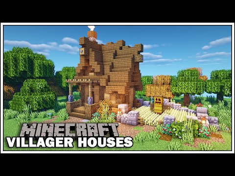 Minecraft Villager Houses - THE FARMER - [Minecraft Tutorial]