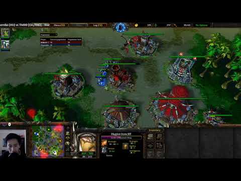 Th000 (RND/ORC) vs Chaemiko (HU) - WarCraft 3 - WC2334