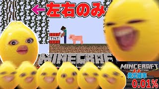 横にしか進めない2Dマイクラ&ほとんどの人が一生見ることのできない『MINCERAFT』を検証