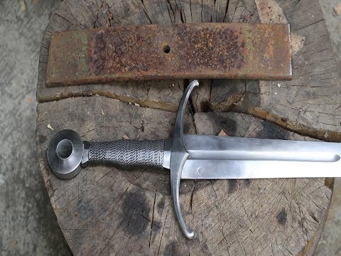 Forging a medieval sword, the complete movie.