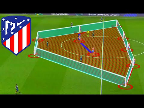 A tactical lesson in defending : Atletico against Manchester United