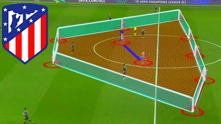 A tactical lesson in defending : Atletico against 