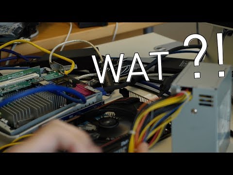 Latest GPUs externally on vintage systems? PCI Bridge to the rescue!