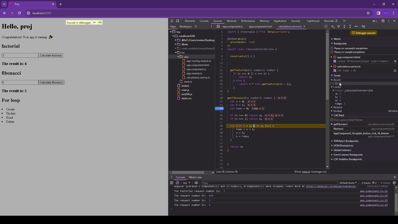 Angular 17:debugging