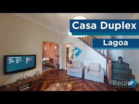Charmosa casa duplex na Lagoa!