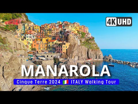 MANAROLA Walking Tour 🇮🇹 ITALY 2024 - "Walk Manarola ... CINQUE TERRE Gem?"