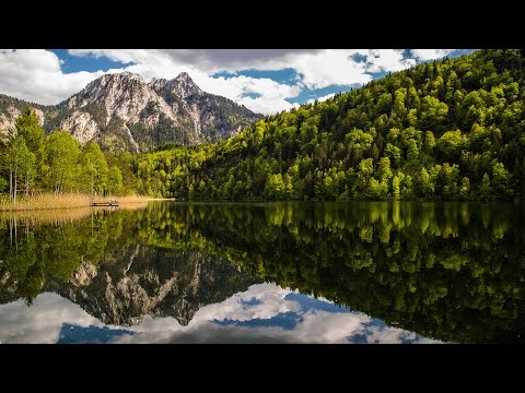 Der Schwansee bei Hohenschwangau im Allgäu