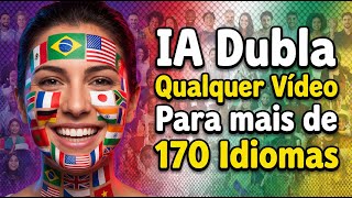 IA TRADUZ E DUBLA QUALQUER VÍDEO PARA MAIS DE 170 IDIOMAS - VMEG.AI