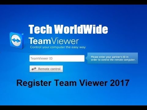 How To Register Team Viewer Remote Control Access Software Premium Version 2017