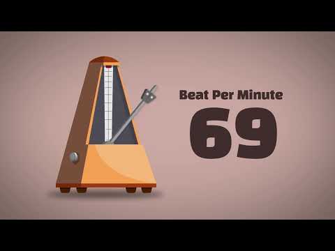 69 BPM Metronome [1Hour]