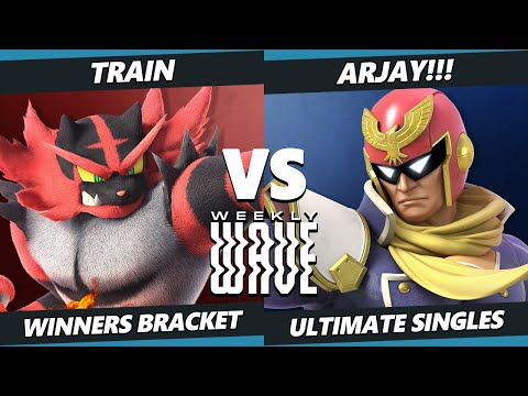 Weekly Wave 28 - TRAIN (Incineroar, Dark Samus) Vs. ARJAY!!! (Captain Falcon, Samus) SSBU Ultimate T