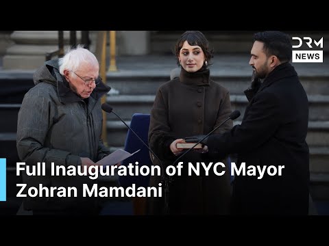 FULL CEREMONY: Zohran Mamdani Sworn In as NYC Mayor at Historic Inauguration | AC1G