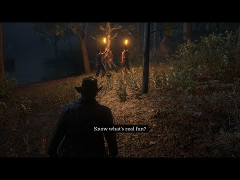 RDR2 - Murfree Brood Burn Man Alive