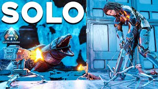 The FALL Of The OP Solo Cave! | Ark Ascended Small Tribes PvP
