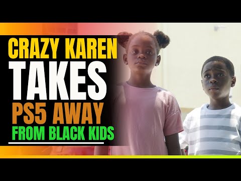 Crazy Entitled Karen Steals PlayStation 5 From Black Kids. Then This Happens