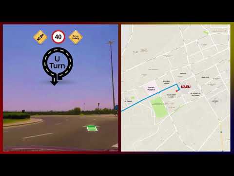 الطريق من دوار توام إلى بوابة الطالباتP7 - جامعة الإمارات