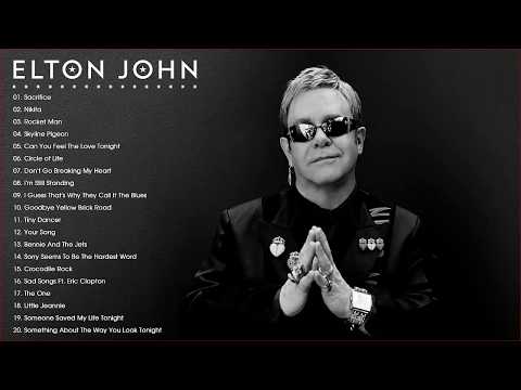 Elton John Best Song Playlist - Best Rock Ballads 80's, 90's | The Greatest Rock Ballads Of All Time