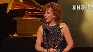Reba McEntire Wins Best Roots Gospel Album  | Acceptance Speech | 60th GRAMMYs