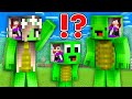 How JJ's Family Control Mikey's Family Mind - in Minecraft (Maizen)