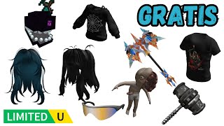 COMO PEGAR 9 ITENS GRÁTIS LIMITADOS UGC AGORA NO ROBLOX