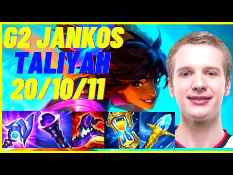 G2 JANKOS PLAYS TALIYAH VS HECARIM |EUW GRANDMASTER PATCH 11.1| [League of Legends] Full Gameplay
