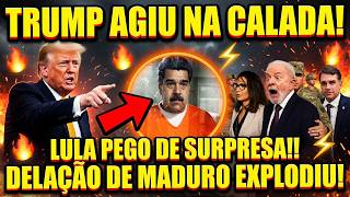 TRUMP AGIU NA CALADA DA NOITE! LULA PEGO DE SURPRESA! FLAVIO ARMOU A EMBOSCADA! ACABOU
