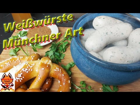 Weißwürste Münchner Art selber machen
