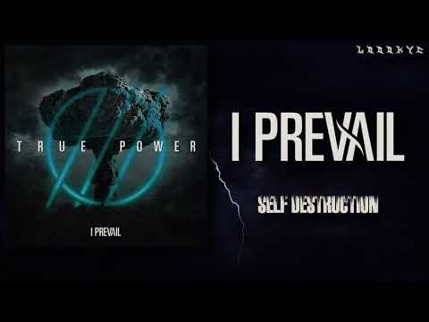 I Prevail - Self-Destruction (LYRICS VIDEO - VISUALIZER)