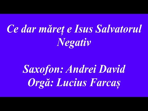 NEGATIV - CE DAR MARET E ISUS SALVATORUL