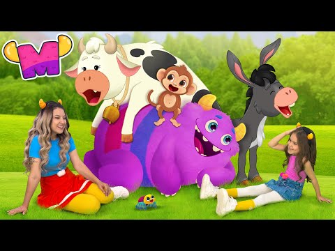 Mormor Eşek İnek Maymun 💜 | Çocuk Şarkısı | Arkadaşım Mormor