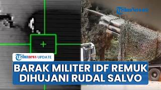 Barak Militer Israel Luluh Lantak hingga Pasukan IDF Sekarat Dihujani Rudal Salvo dari Lebanon