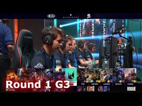 Splyce vs Rogue - Game 3 | Round 1 S9 LEC Summer 2019 Playoffs | SPY vs RGE G3