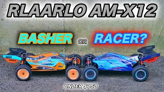 RLAARLO AM-X12 Brushless RTR 1/12 Buggy Under $150 - Unboxing, Comparison, Speed Runs, Carpet Racing