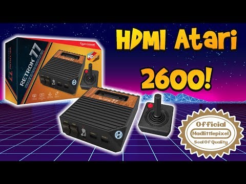 HDMI Atari 2600 Console! Forget The VCS! We Got The Retron 77! Review