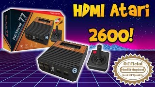 HDMI Atari 2600 Console! Forget The VCS! We Got The Retron 77! Review