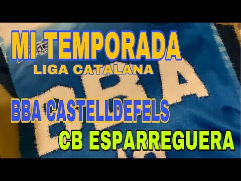 MI TEMPORADA || LIGA  CATALANA EBA - 1/4 FINAL || BBA CASTELLDEFELS vs CB ESPARREGUERA || FLOPPBALL