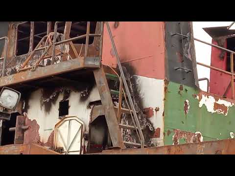 proses rebuild body tug boat