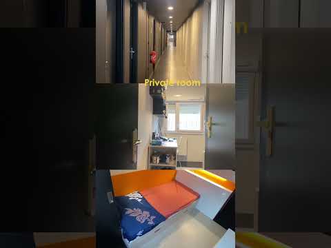 Neoma BS Crous Residence le Bois room tour- 9m2 #roomtour #france