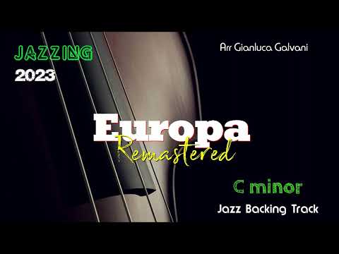 New Backing Track EUROPA (Cm) REMASTERED Carlos Santana Play Along Guitar Lead 2023 Trumpet Sax