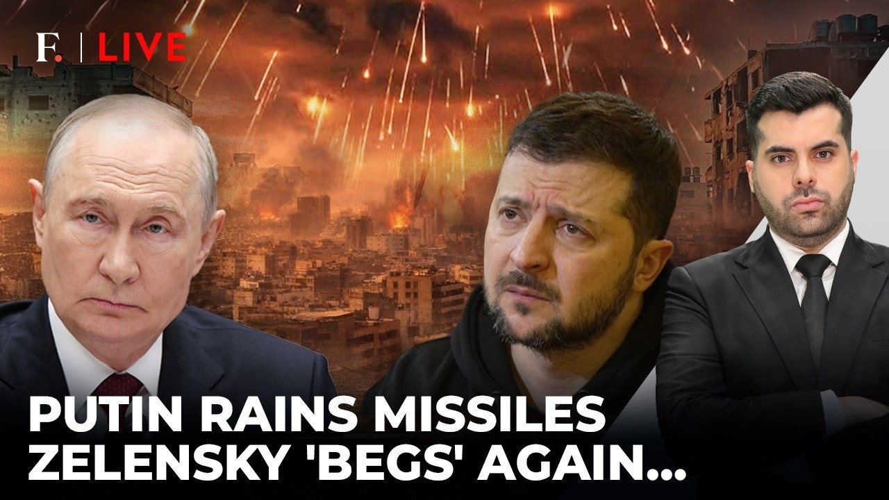 Russia's Cruise Missiles Pound Kyiv; 1,285 Ukrainian Troops Killed in 24 Hours | Firstpost Live