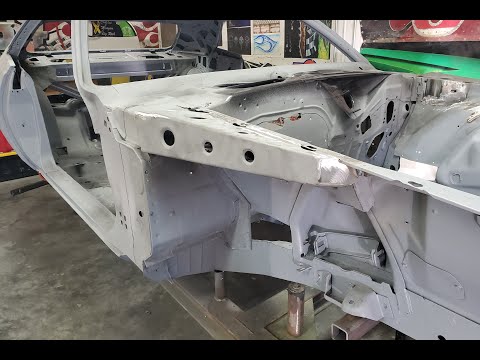 1971 Barracuda restoration  project Episode 4 Chassis Stiffening kit install