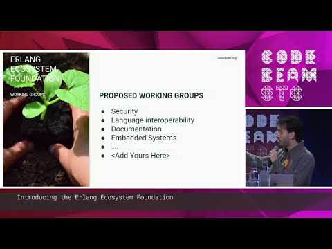 Introducing the Erlang Ecosystem Foundation | Code BEAM STO 19
