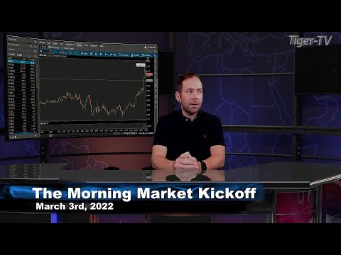 March 3rd, The Morning Market Kickoff with Tommy O'Brien on TFNN - 2022