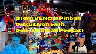 Stern VENOM Pinball discussion with Don´s Pinball Podcast