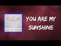 Christina Perri - You Are My Sunshine (Lyrics)